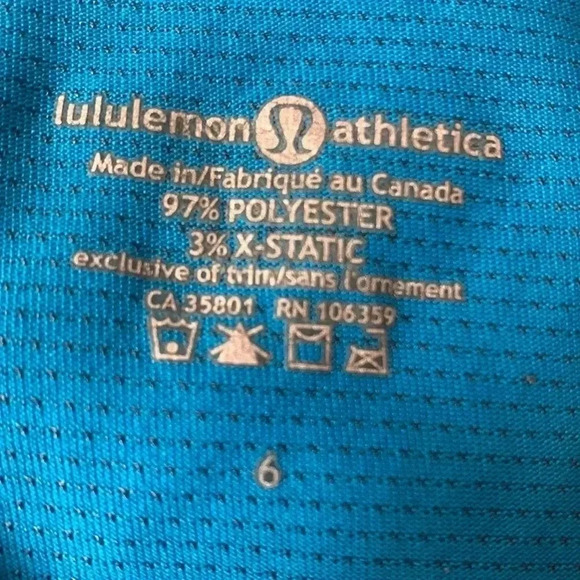Lululemon Tshirt blue - Picture 8 of 9